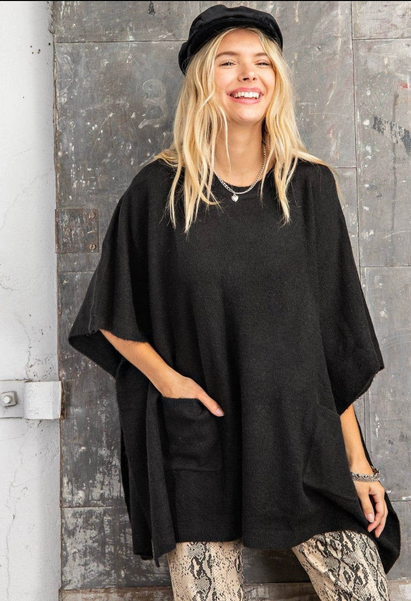 Sweater Weather Poncho